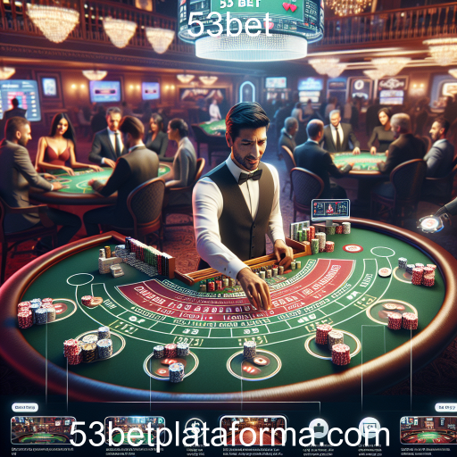 Experiência Imersiva: A Categoria 'Ao Vivo' da 53bet